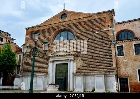 Chiesa barocca di San Marcuola a Venezia (Italia) Foto Stock