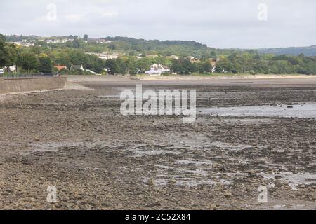 Mumbles Pier a Swansea Bay, Galles. Foto Stock