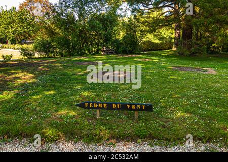 Ferme du Vent vicino a Château Richeux, Saint-Malo, Francia Foto Stock