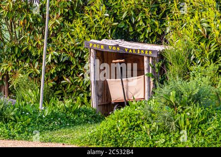 Ferme du Vent vicino a Château Richeux, Saint-Malo, Francia Foto Stock