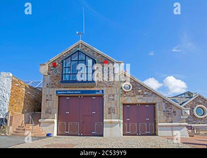 Appletore Lifeboat station, 2019, Appletore, North Devon. Foto Stock