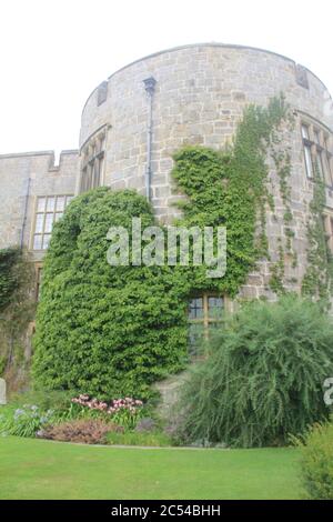 Castello Chirk in Galles Foto Stock