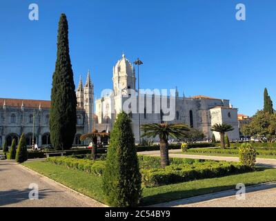 Chiesa cattolica a Lisbona Foto Stock