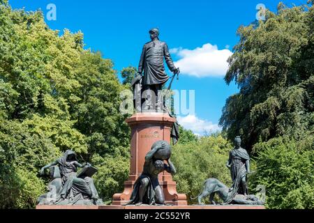 Bismarck National Monument, Memorial, Großer Stern, Tiergarten, Berlino, Germania Foto Stock