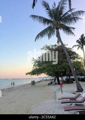 Chaweng Beach in Koh Samui Thailandia Foto Stock