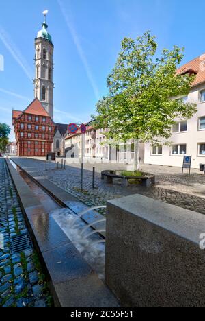 Alte Waage, Wollmarkt, Weichbild Neustadt, Andreaskirche, Braunschweig, bassa Sassonia, Germania, Europa Foto Stock