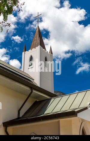 Cattedrale di San Paolo, Victoria, Isola di Mahé, Seychelles, Oceano Indiano, Africa Foto Stock