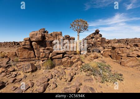 Parco giochi Rocks of Giants, Keetmanshoop, Namibia, Keetmanshoop, Namibia Foto Stock