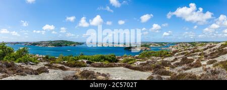 Arcipelago di Fjällbacka, Västergötland, Svezia Foto Stock