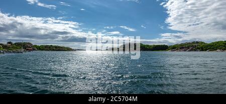 Arcipelago di Fjällbacka, Västergötland, Svezia Foto Stock