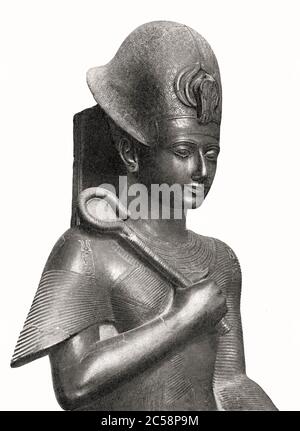 Ramesses II, c. 1303 a.C. - 1213 a.C., terzo faraone della diciannovesima dinastia d'Egitto, Foto Stock