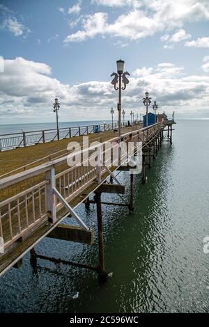 Teignmouth Pier Foto Stock