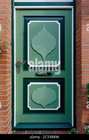 Friedichstadt: Porta d'ingresso in Holmertor Street, nel centro storico, Frisia Nord, Schleswig-Holstein, Germania Foto Stock