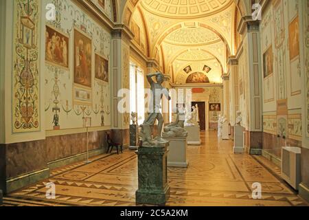Galleria di Storia della Pittura Antica, Museo dell'Ermitage di Stato, San Pietroburgo, Russia. Foto Stock