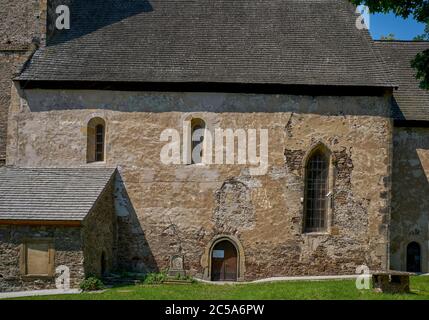 Świerzawa chiesa romanica di San Giovanni e Santa Caterina trasformata in un museo bassa Slesia Polonia Schonau Niederschlesien Foto Stock