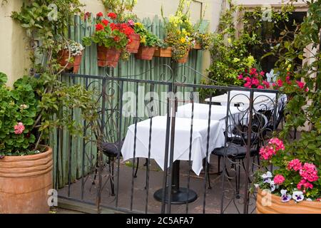 Ristorante Nico a Carmel-by-the-Sea, Monterey County, California, Stati Uniti Foto Stock