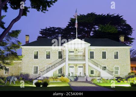 Colton Hall.Monterey,California,Stati Uniti Foto Stock