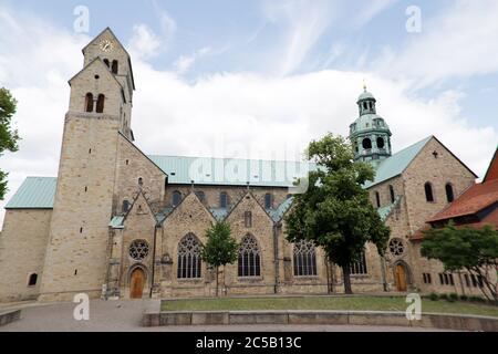 Unesco Welterbe Hildesheimer Dom St. Marien, Hildesheim, Niedersachsen, Deutschland Foto Stock