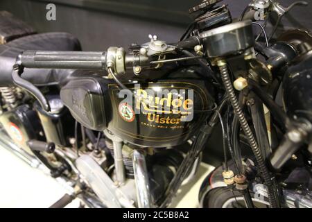 1935 Rudge Ulster Grand Prix al San Diego Automotive Museum Foto Stock