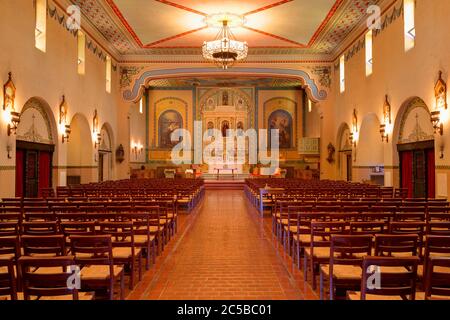 Santa Clara de Asis, Santa Clara City, California, Stati Uniti Foto Stock