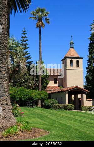 Santa Clara de Asis, Santa Clara City, California, Stati Uniti Foto Stock