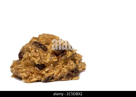 Zuppa di pasta di biscotti Raisin con farinata d'avena Foto Stock