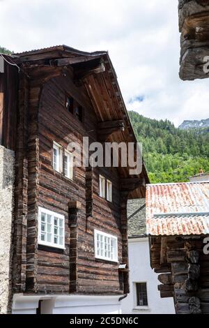 Canza, Val Formazza, Val Ossola, VCO, Piemonte, Italia Foto Stock