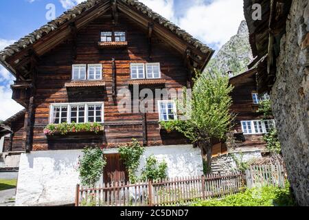 Canza, Val Formazza, Val Ossola, VCO, Piemonte, Italia Foto Stock