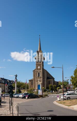 Notre Dame d'Emeraude de Dinard, Bretagna, Francia Foto Stock