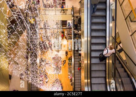 John Lewis department store in The Mall at Cribbs Causeway, Bristol, Regno Unito Foto Stock
