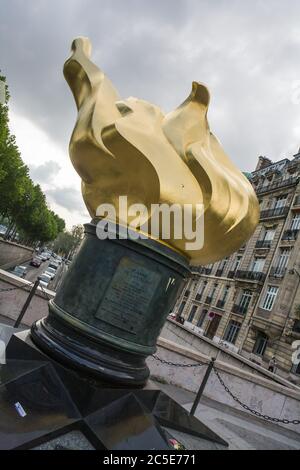 Flamme de Liberte Foto Stock