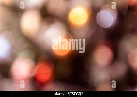 Abstract colorato sfondo bokeh di fondo Foto Stock