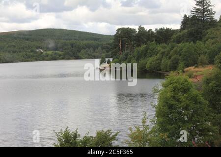 Ferrovia di montagna di Brecon a Glamorgan. Galles Foto Stock