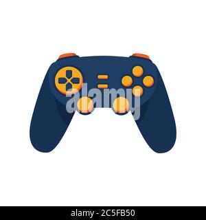 Controller gamepad per console di videogiochi. Illustrazione del vettore di stock. Illustrazione Vettoriale