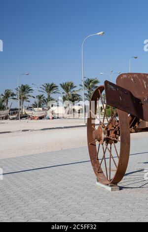 Museo Sheikh Faisal bin Qassim al Thani al Samriya, Qatar. Un museo privato, aperto al pubblico, con una collezione personale di manufatti tra cui Foto Stock