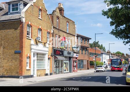 High Street, Hampton Hill, Borough of Richmond-upon-Thames, Greater London, England, Regno Unito Foto Stock