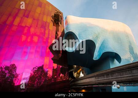 Museo della Cultura Pop a Seattle, Washington Foto Stock