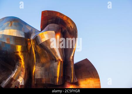 Museo della Cultura Pop a Seattle, Washington Foto Stock