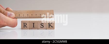 Strategia strategica di analisi del rischio. Misurazione e valutazione dei rischi Foto Stock