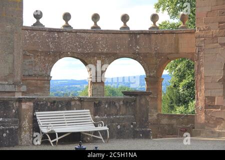 Berrington Hall a nord di Leominster, Foto Stock