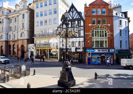 The Strand, Temple, City of London, London, England. Foto Stock