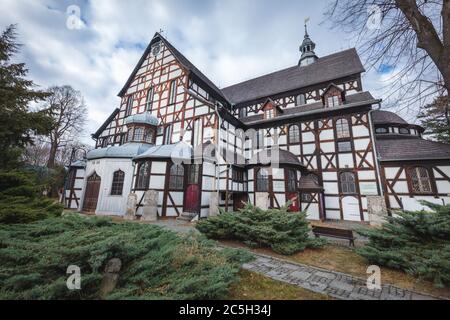 Chiesa evangelica della Pace a Swidnica. Swidnica, bassa Slesia, Polonia. Foto Stock