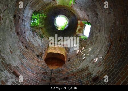 Ratton Monument nel Sussex occidentale. Conosciuto per il Paranormale, i suicidi e l'occulto. Foto Stock