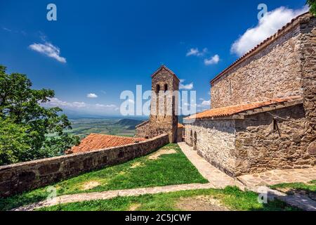 Nekresi storico monastero dell'unesco a Kakheti, Georgia. Foto Stock