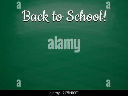 Torna a scuola di sfondo vettoriale Illustrazione Vettoriale