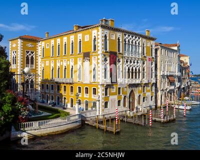 Venezia - 20 giugno 2017: Vista di Venezia dal Canal Grande Foto Stock