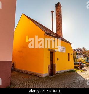 Birreria comunale Zoigl a Windischeschenbach, Germania Foto Stock