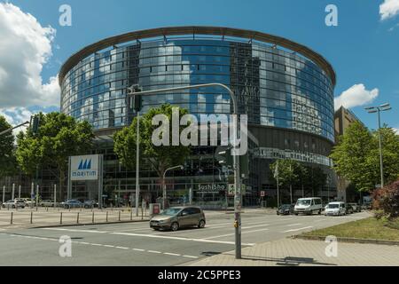 il centro congressi messe (fiera) frankfurt am main, germania Foto Stock