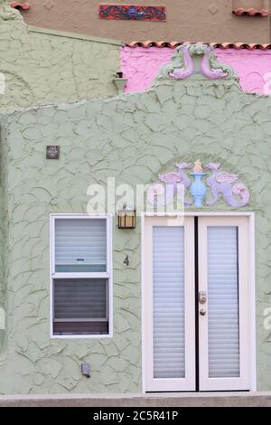 Venetian Village, Capitola, Santa Cruz County, California, Stati Uniti Foto Stock