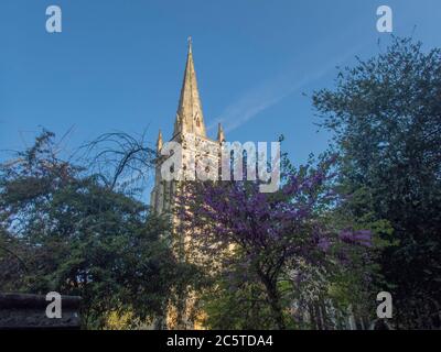 Chiesa di St Mary-le-Tower a Ipswich, Regno Unito Foto Stock